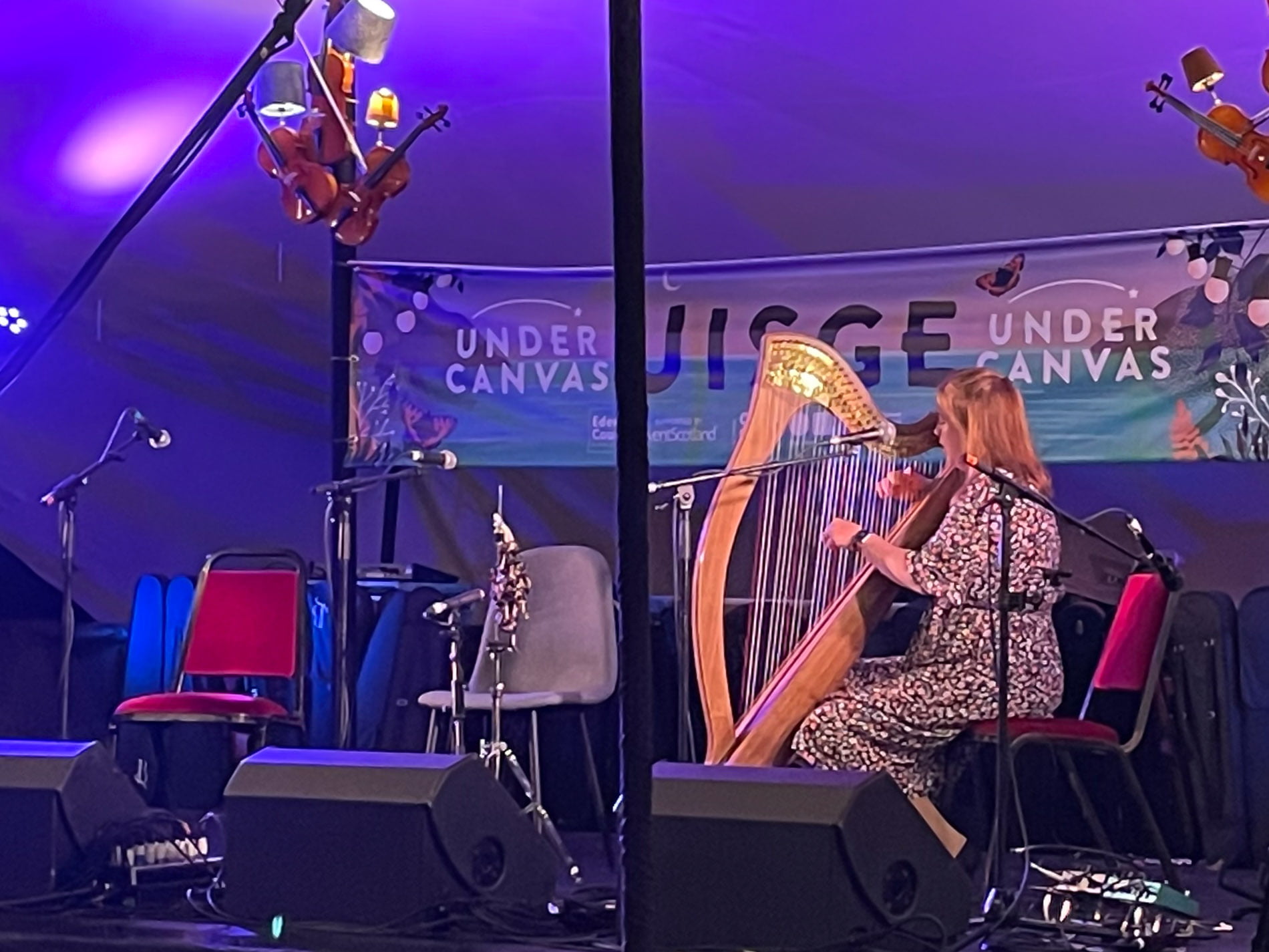 Jennifer Port harp music for events